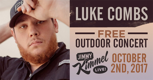 Go Country 105 - Luke Combs is an advocate for amateur fishers in 'Jimmy  Kimmel Live!' skit