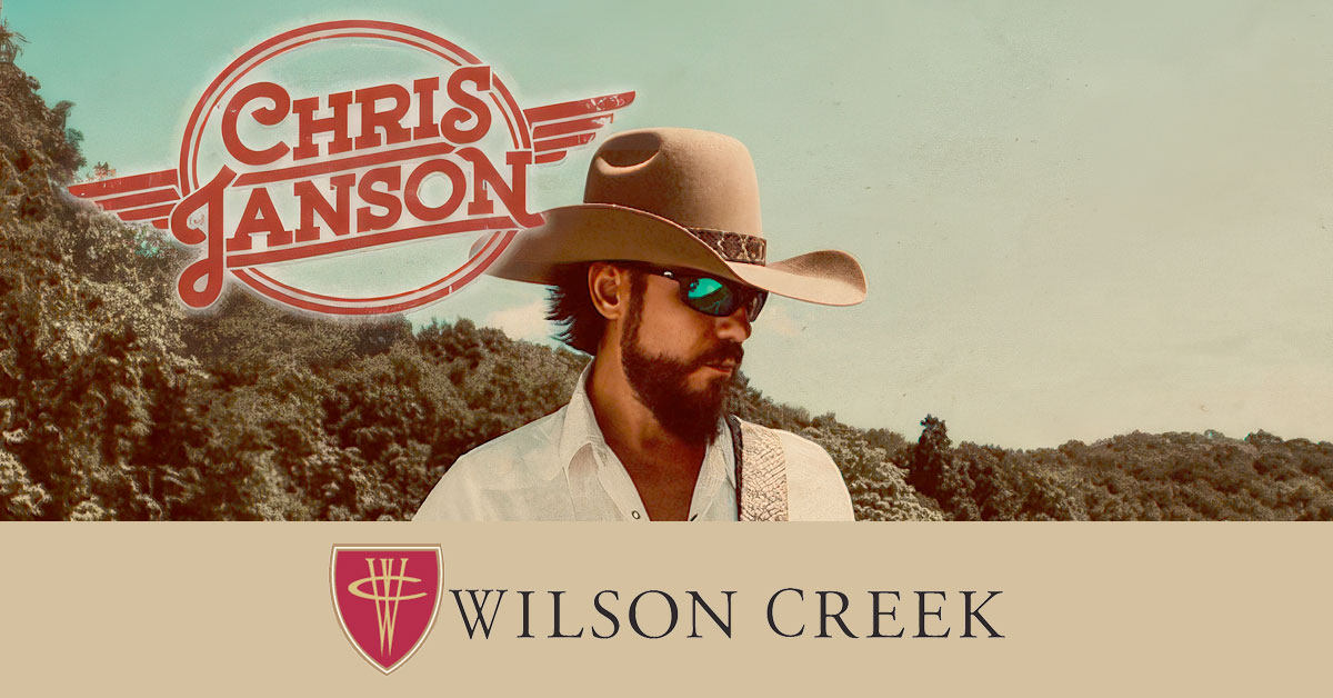 Win tickets to see Chris Janson at Wilson Creek Winery
