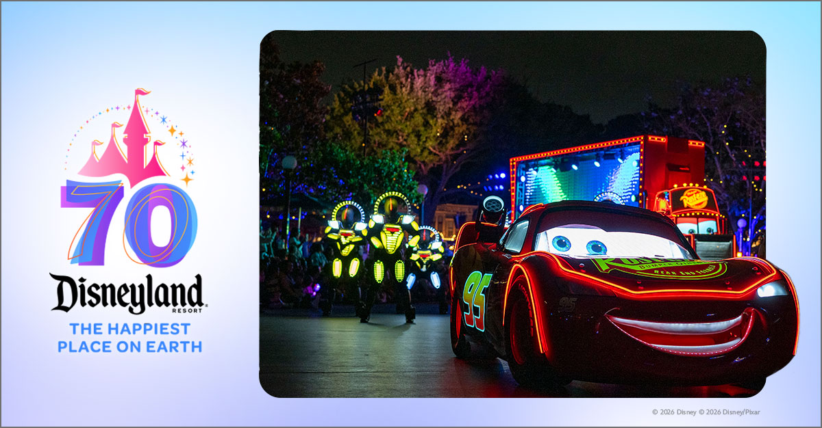 Listen for a chance to win a visit during the Disneyland&reg; Resort 70th Celebration!