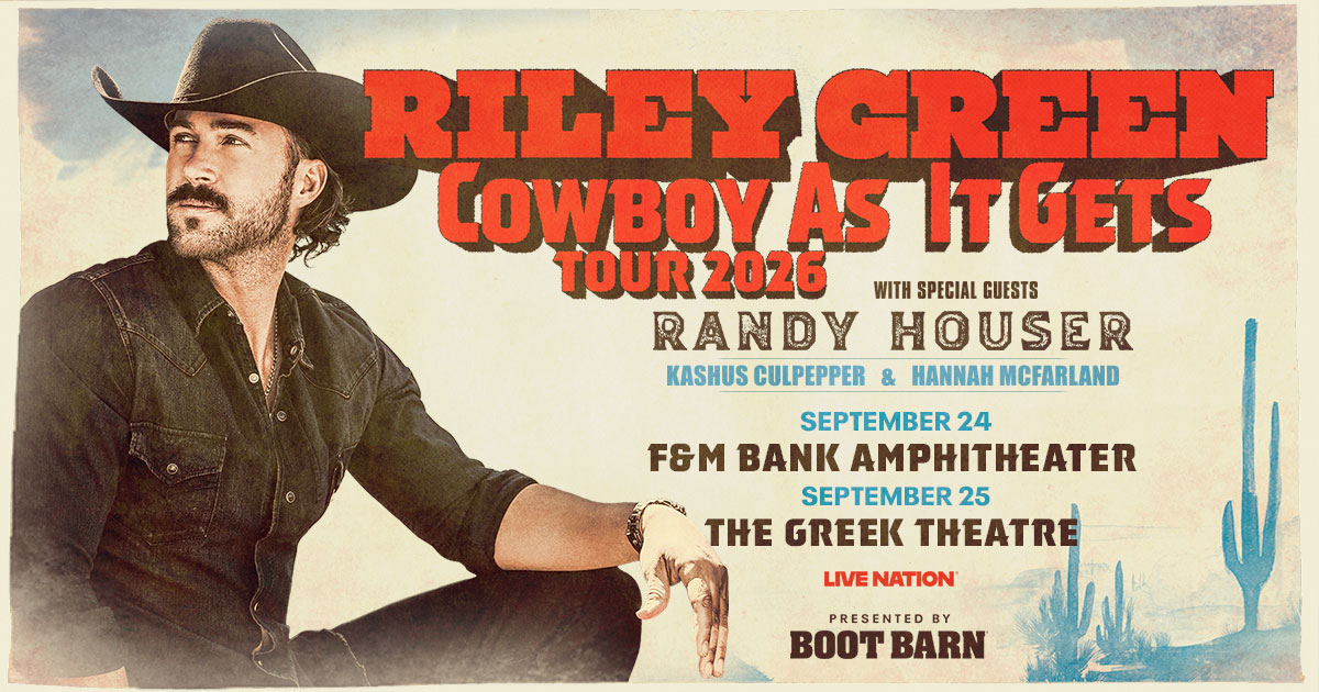 Win tickets to see Riley Green