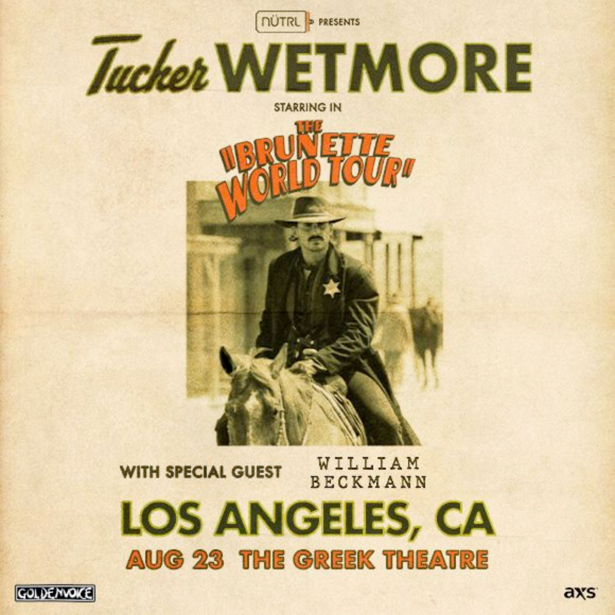 Win tickets to see Tucker Wetmore