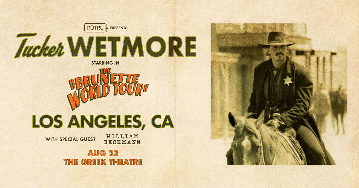 Win tickets to see Tucker Wetmore